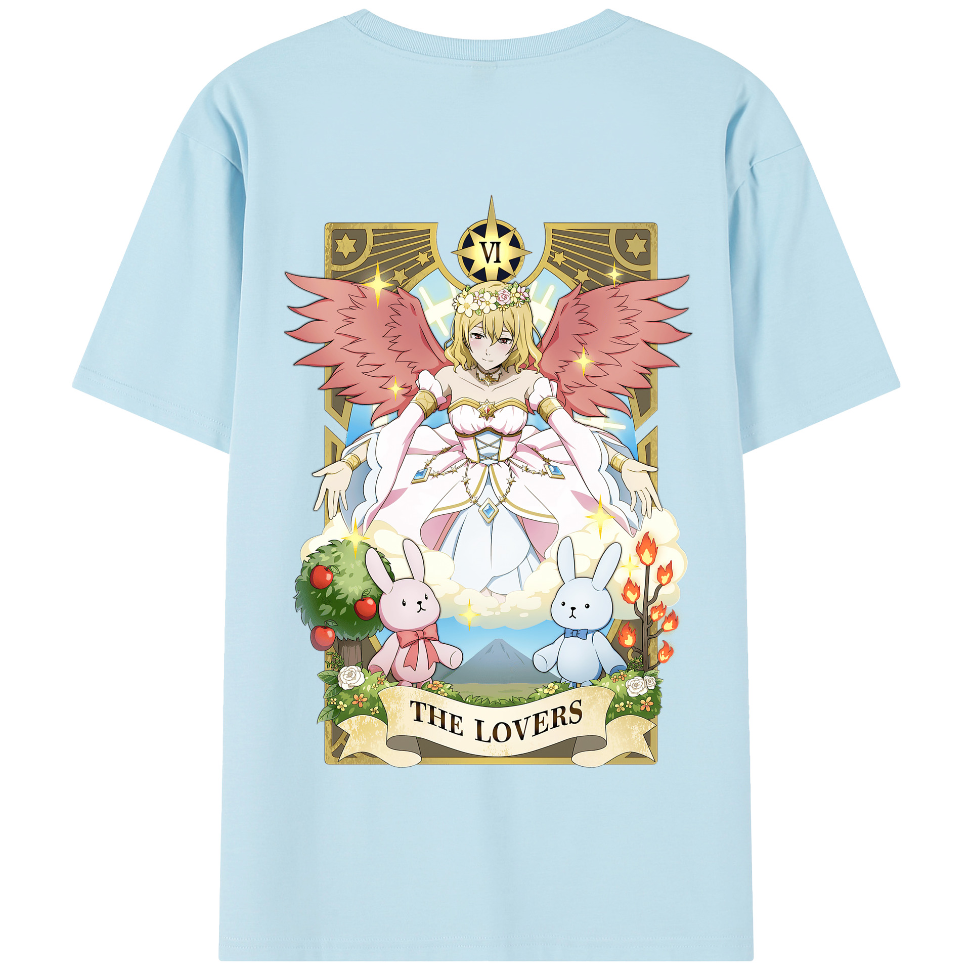 （画像用） 文豪ストレイドッグス Bungo Stray Dogs 綿100％半袖Tシャツ（背面プリント）